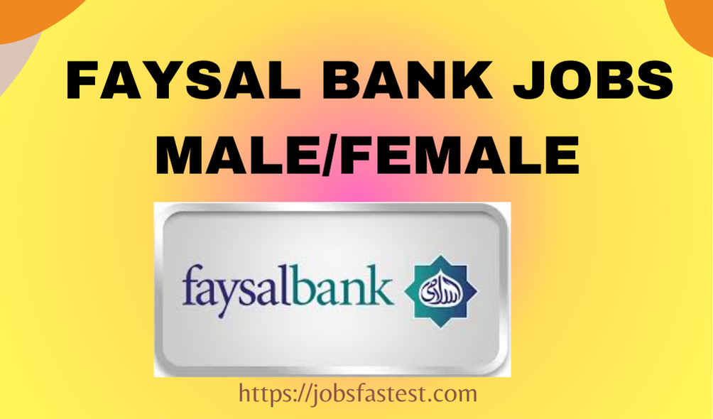 Faysal Bank Jobs 2024