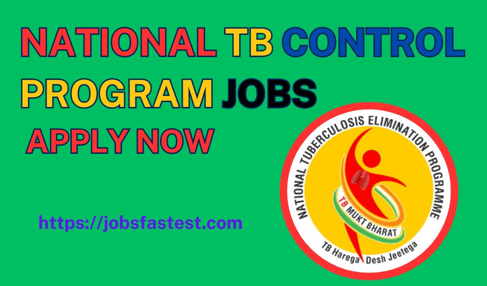 National TB Control Program Jobs