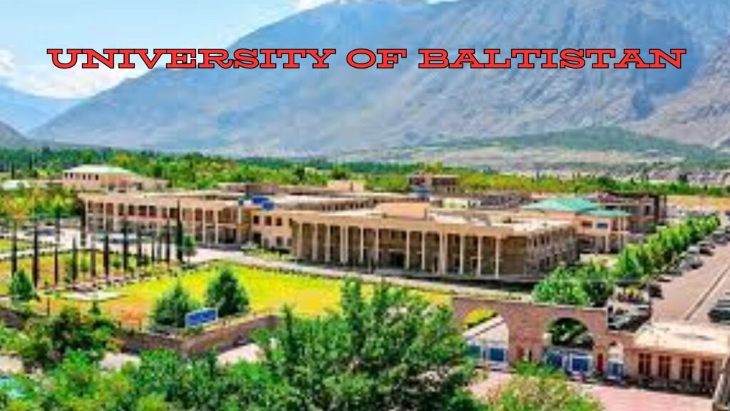 University of Baltistan Jobs