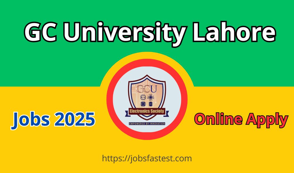 GC University Lahore Jobs