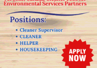 Toronto, Canada Cleaner Jobs for Environmental Services Partners